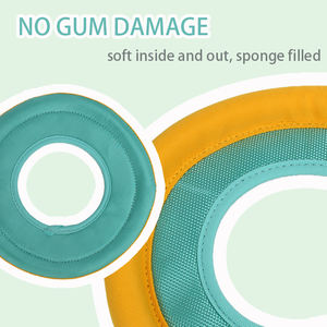 Flippy <span class=keywords><strong>Flopper</strong></span>, Disco Volador Clásico de 9 Pulgadas, Juguete Suave para Perros, EVA y Tela de Nailon, Flota en el Agua y es Seguro para los Dientes, Súper Duradero y Resistente a Desgarros - Product Image 5