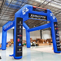 Arche gonflable en PVC personnalisée avec souffleur pour événements extérieurs, expositions, publicité, auvent imperméable