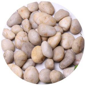 بيع مباشر من المصنع ألوان مختلفة الأحجام العادية الحصى المصقول الحصى تلميع الحصى للمناظر الطبيعية الحوض - Product Image 2