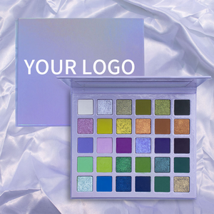 Palet Eyeshadow Campuran Sparkle Shimmer dan Matte 30 Warna Pigmentasi Tinggi Tahan Lama Koleksi Riasan Cerah - Product Image 6