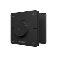 Noir blanc K0S 4 zones individuelles 2.4G RF CCT panneau mural rotatif télécommande contrôle facile luminosité température de couleur éclairage Led