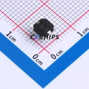 YTS1H0052HMG00 Tactile Switch SMD,5.2x5.2mm Switch Single Pole Single Throw Round Button 1.6N Vertical Mount - Product Image 2