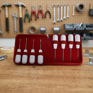 Kit de Herramientas Quirúrgicas Manuales para Implantes Dentales Grip Surgical de 12 Piezas, Color Plateado, Certificado CE, Clase I, Juego de Instrumentos de Alta Calidad - Product Image 3