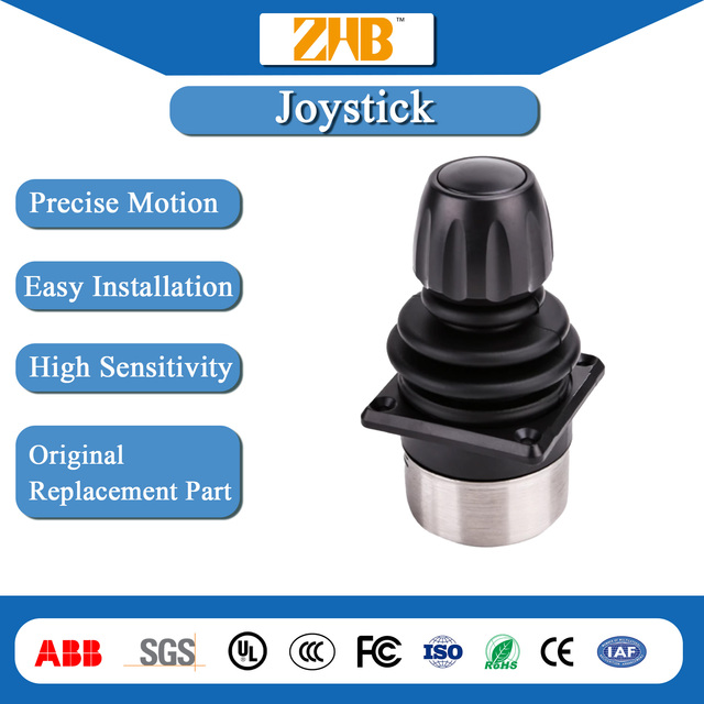 ZHB Dual-axis Joystick JC2000-0049 with Excellent Wear Resistance and Durability Industrial Applications 1-Year Warranty