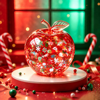 Jouets anti-stress Squishy Pommes - Jouets à presser pour adultes, Squishies à remontée lente, Fidgets pour soulager le stress, Cadeaux de Noël