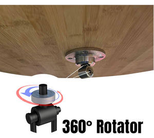 Pabrik grosir tas kecepatan disesuaikan <span class=keywords><strong>Platform</strong></span> 25mm 60mm 100mm tinju Gym kayu bambu untuk meninju & bola kecepatan - Product Image 6