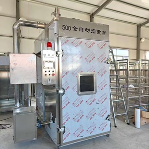 Horno Ahumador de 500kg y 1000kg para Pollo y Carne, Máquina para Hacer Salchichas Ahumadas - Product Image 6