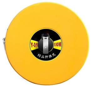 Ruban à mesurer rétractable double face DEWEN, industriel, long, souple, en ABS/PVC, fibre de verre, 10M-100M, <span class=keywords><strong>impérial</strong></span>, <span class=keywords><strong>métrique</strong></span> - Product Image 2