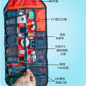 Travel Cosmetic Bag Oxford Cloth Hanging Zipper Closure Compact <b>Toiletry</b> <b>Storage</b> Case For Everyday Use Spring 2024 - Product Image 4