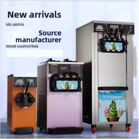Machine à crème glacée molle Machine à crème glacée commerciale