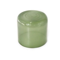 Green Crystal Singing Bowl Percussion Instrument Stress Relief White Noise Sound Healing