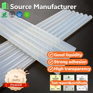 Barra de Adhesivo Termofusible Semitransparente de 7 mm al por Mayor, Barra de Pegamento Termofusible Grande de 11 mm - Product Image 3