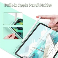 Casing Keyboard Split Nirkabel USB BT Baru untuk Samsung Galaxy Tab S9+/S9Plus dengan 3 Tombol Pelindung