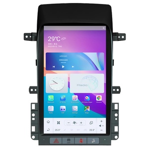 NaviHua Car Radio Stereo Touch Vertical Screen Android GPS Navigation Car DVD Player for Tesla Style Chevrolet Captiva 2008-2012 - Product Image 1