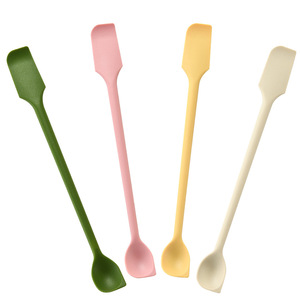 Ensemble de spatules en silicone 4 pièces, cuillère de cuisine à double extrémité, outils multifonctions pour fruits et légumes - Product Image 3