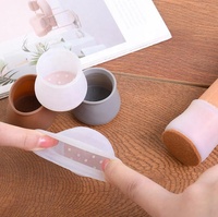 Protections pour pieds de chaise en bois, anti-rayures, en feutre et en silicone, pour protéger les sols