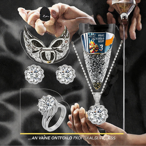 สร้อยคอจี้โมอิสซาไนต์คุณภาพสูง เงินแท้ 925 ขนาด 6 มม. สี D ระดับ VVS ได้รับการรับรองจาก GRA ดีไซน์สวยงามสำหรับผู้หญิง - Product Image 3