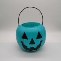 Vente en gros en usine seau à bonbons citrouille d'Halloween nouveau conteneur portable lumineux pour l'emballage pour Thanksgiving expédition rapide