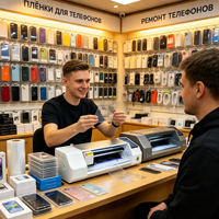 Máquina de Corte de Película de Hidrogel con Conexión Wifi y Base de Datos Global Integrada para Teléfonos