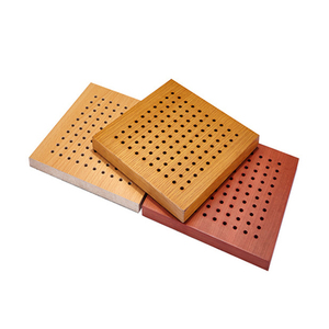 <span class=keywords><strong>Pannelli</strong></span> Fonoassorbenti, <span class=keywords><strong>Pannelli</strong></span> Acustici, Piastrelle Acustiche da Parete, Pannello Acustico Perforato per Assorbimento del Suono - Product Image 4