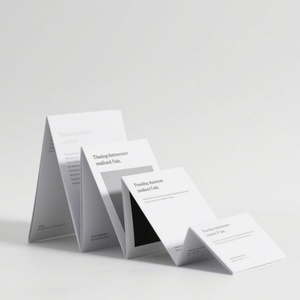 Custom Advertising Pamphlet <b>Leaflet</b> Diecut Brochure Flyers Restaurant Menu Printing - Product Image 3