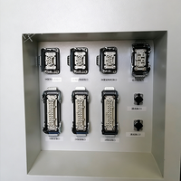 Ensemble complet d'automatisation de cabinet de commande PLC, démarreur progressif programmable sans fil en acier inoxydable