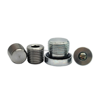Bouchons de tuyau à vis M5 M6 M8 M10 G1/4 G3/8 en acier inoxydable, embout hydraulique avec joint torique