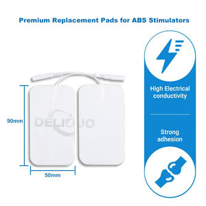 OEM/ODM elektroda hidrogel sekali pakai pediatrik Emg/ecg puluhan perekat diri elektroda medis piring puluhan kawat 6x9cm bantalan dapat digunakan kembali - Product Image 2