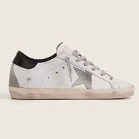 Chaussures de sport décontractées pour femmes Goldenstar Sneaker Goos en daim à paillettes imprimé léopard avec empeigne en maille, antidérapantes pour l'hiver