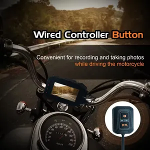 1080P Hd Dubbele Camera Voor Motorfietsen 3-Inch Scherm Videorecorder Met Dubbele Lens Voor Opname En Reparatie Van Fietsen