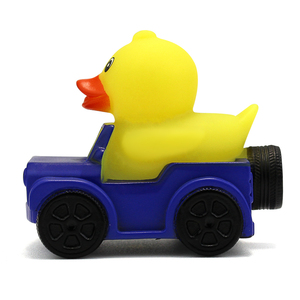 Cadeau de Noël - <span class=keywords><strong>Jouet</strong></span> de bain canard en caoutchouc qui couine avec son, pour <span class=keywords><strong>la</strong></span> salle de bain, motif <span class=keywords><strong>voiture</strong></span> bleue, <span class=keywords><strong>jouet</strong></span> pour enfants - Product Image 6