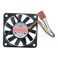 Ventilateur axial à double roulement à billes 6cm 60mm 60x60x10mm DC12V 0.26A 4 broches 5600 tr/min pour châssis et CPU