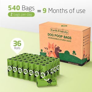 Kantong kotoran anjing portabel ramah lingkungan khusus sendok sampah plastik berkelanjutan untuk kotoran kucing terbuat dari bahan daur ulang - Product Image 6
