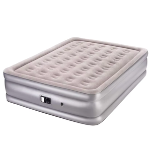 Queen Size Inflatable Air Mattress With Built-in Electric Pump Thickened Flocked <strong>Self</strong> <strong>Inflating</strong> <strong>Airbed</strong> for Home Camping - Product Image 2