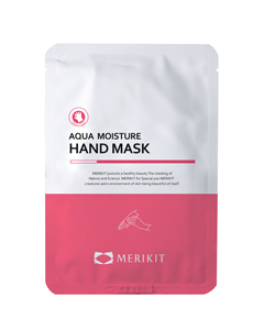 Merikit Aqua Moisture Hydration Luxury Korean <b>Moisturizing</b> Hand <b>Gloves</b> Shea Butter Cotton Lavender Fragrance Nourishing GMP - Product Image 2
