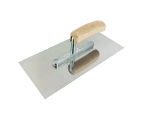 Truelle à plâtre en acier inoxydable avec manche en bois, style tendance, vente chaude, All Star Factory