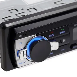 Autoradio 1 Din BT Radio Autoradio 24 volts MP3 Lecteur SD FM Automatique USB Audio Stéréo intégré Au tableau de bord Radio