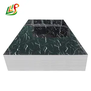 4x8 dekoratif panelleri mobilya 3D doku PVC mermer levha