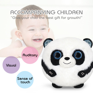 Nuevo Producto: Adorable Peluche de Panda Grabable con Grabador de Mensajes de Voz, Sonido Relajante y Luz, Juguete de Confort para Niños - Product Image 3