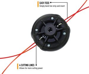 Tête de coupe AutoCut C26-2 M10.1.0L de haute qualité pour débroussailleuse <span class=keywords><strong>Stihl</strong></span> FS55 FS70 FS80 FS90 FS91 FS110 - Pièces de tondeuse - Product Image 6