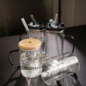 Ergonomic High Borosilicate Glass Handle Mugs Comfortable to Hold Drink Cup - Product Image 6