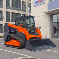 Broyeur forestier robuste et puissant pour chargeuse compacte diesel, haute capacité pour projets de construction industrielle