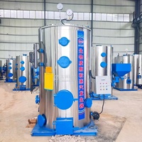Generator Uap Bertenaga Batubara/Biomassa Vertikal Ukuran Kecil Harga Terjangkau 100kg 600kg 800kg 1000kg Efisiensi Tinggi