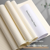 Cahiers en papier kraft lignés personnalisables Wright - Formats A4/A5/B5 - Utilisation au bureau/En bloc-notes/Dans un journal - Cadeau
