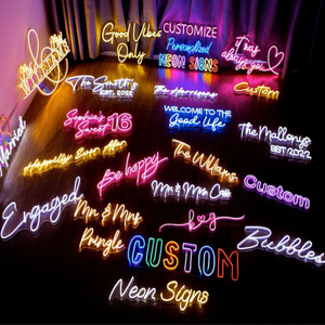 Enseigne lumineuse néon personnalisée sur le thème des parcs d'attractions, logo d'entreprise, éclairage pour les lieux de rencontre, enseigne lumineuse pour améliorer votre activité commerciale - Product Image 4