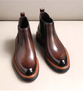 Zapatos de vestir estilo Oxford para hombre, de piel sintética, charol, para boda, clásicos, con cordones, formales. - Product Image 6