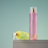 Flacon pulvérisateur rond en plastique PET 20/410 250 ml, brume fine, emballage cosmétique pour produits de soin quotidien, service OEM