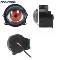 Phare de voiture LED dynamique « Oeil du Diable » avec lumière ambiante, modification universelle pour voiture et moto