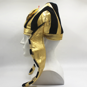 Sombrero de Faraón Egipcio Antiguo, Disfraz de Hatshepsut, Cosplay, Fiesta de Halloween, Sombrero de Rey Faraón Egipcio, Sombrero de Disfraz de Rey <span class=keywords><strong>Tut</strong></span> - Product Image 2