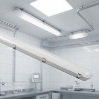 Luminaire LED Tri-Proof UL 40W, 5600lm IP65, étanche à la vapeur, pour garage, entrepôt frigorifique